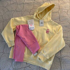 NWT Wilo the Label Hoodie Leggings Socks Set Small